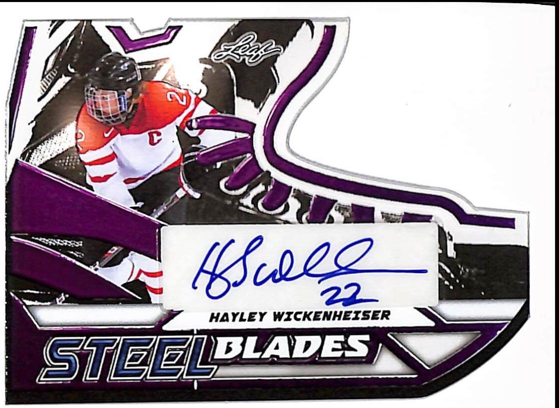 Hayley Wickenheiser [Purple] #SC-HW1