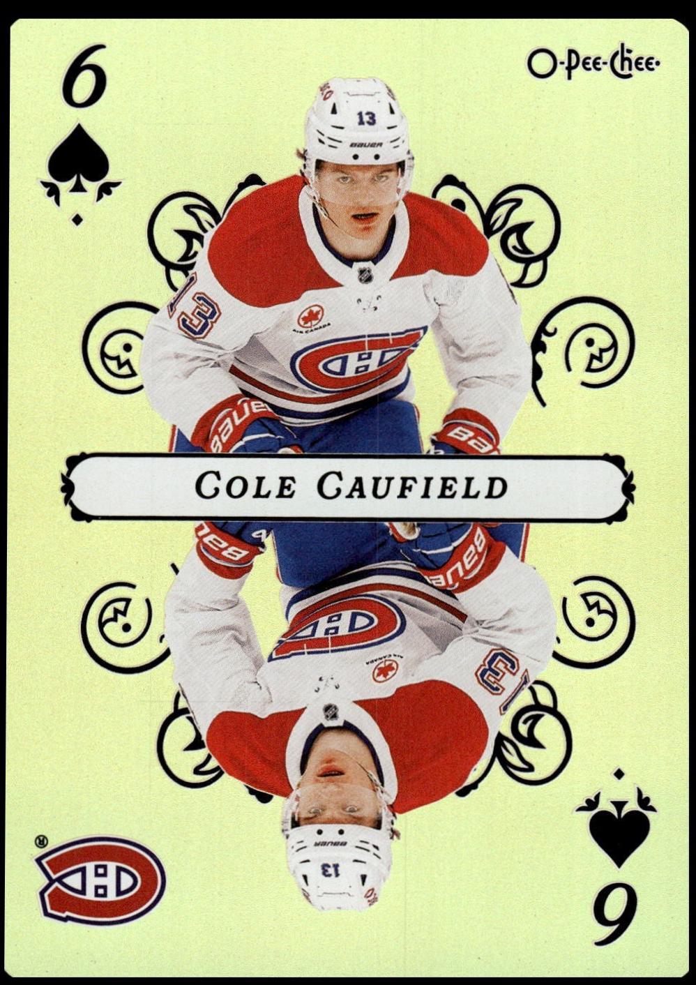 Cole Caufield #6-SPADES