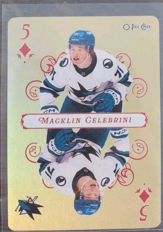 Macklin Celebrini #5-DIAMONDS