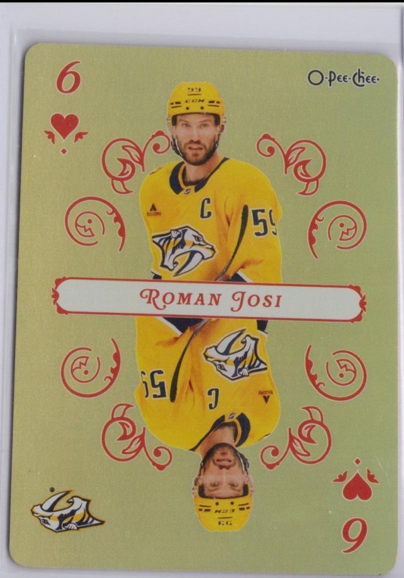 Roman Josi #6-HEARTS