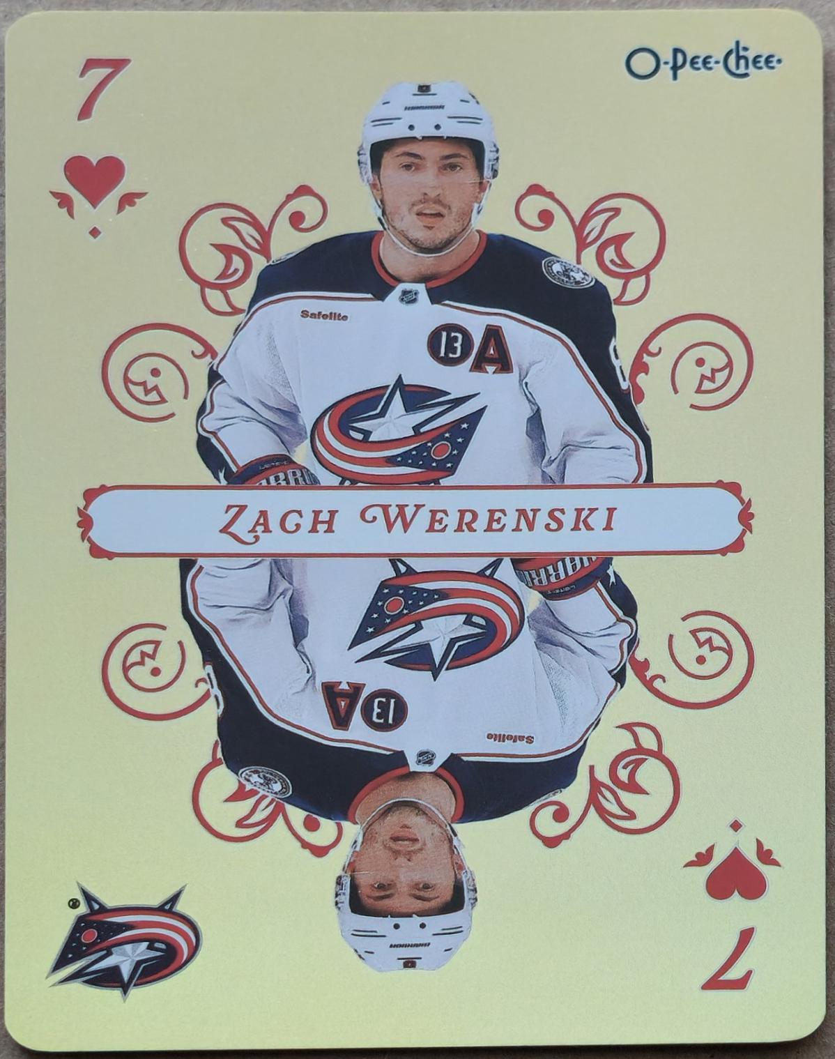 Zach Werenski #7-HEARTS