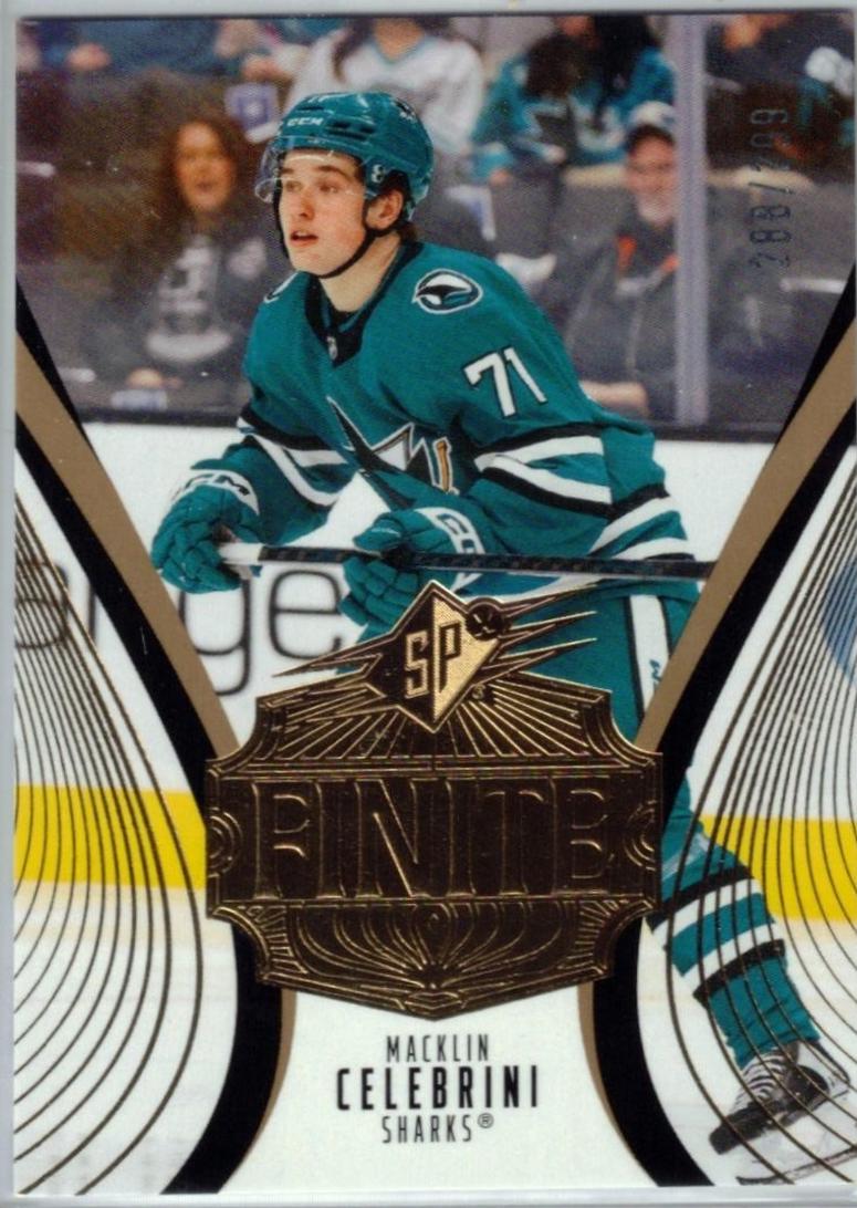 Macklin Celebrini [Gold] #25