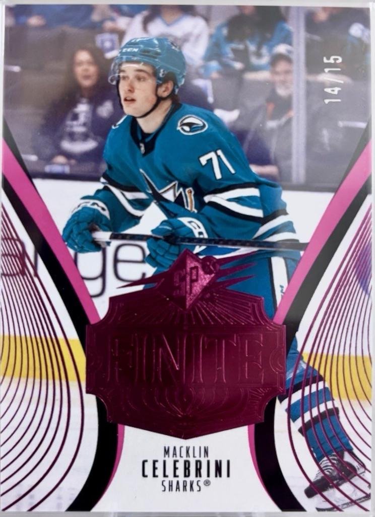 Macklin Celebrini [Magenta] #25