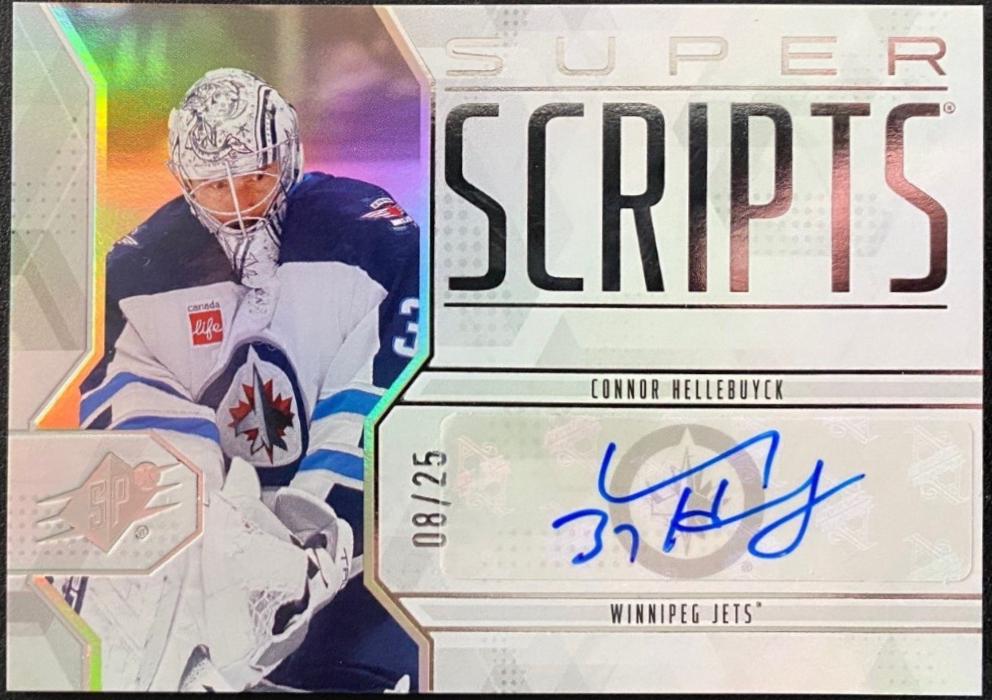 Connor Hellebuyck [Gold] #SS-CH