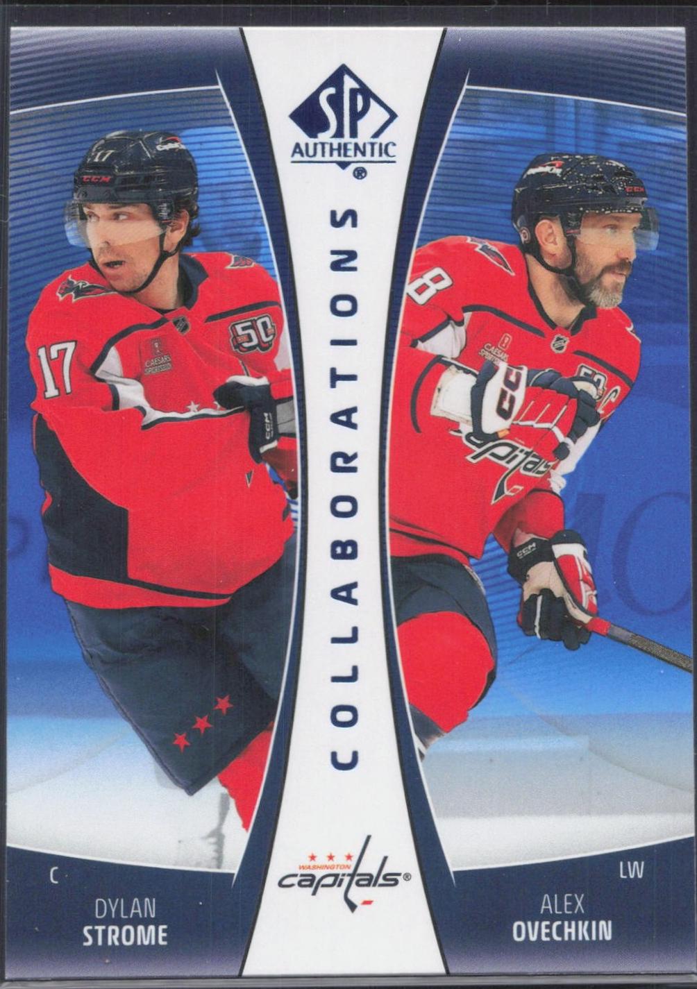 Alex Ovechkin / Dylan Strome [Blue] #CLB-24