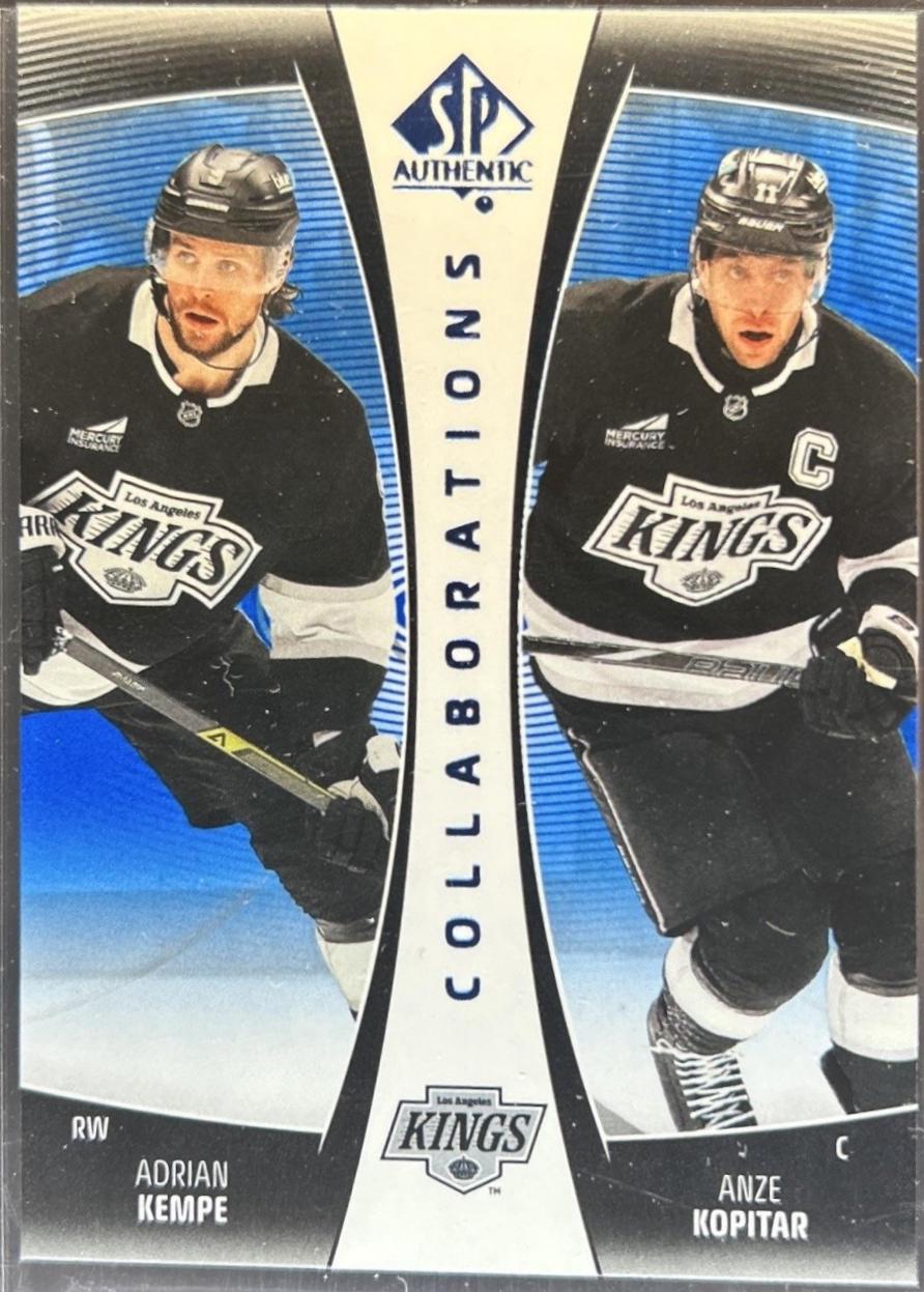 Anze Kopitar / Adrian Kempe [Blue] #CLB-9