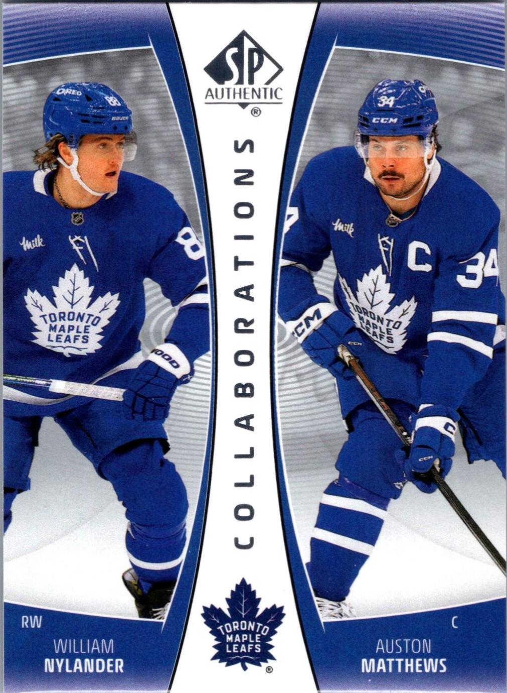 Auston Matthews / William Nylander [Blue] #CLB-20