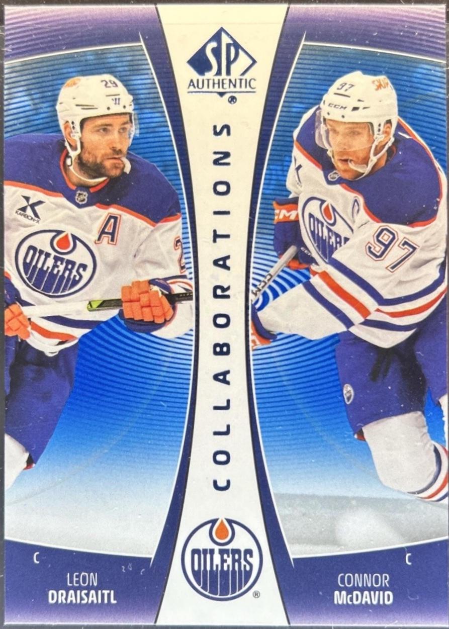 Connor McDavid / Leon Draisaitl [Blue] #CLB-7