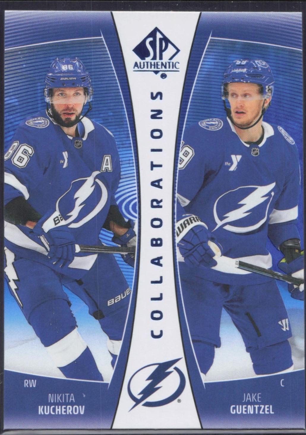 Jake Guentzel / Nikita Kucherov [Blue] #CLB-19