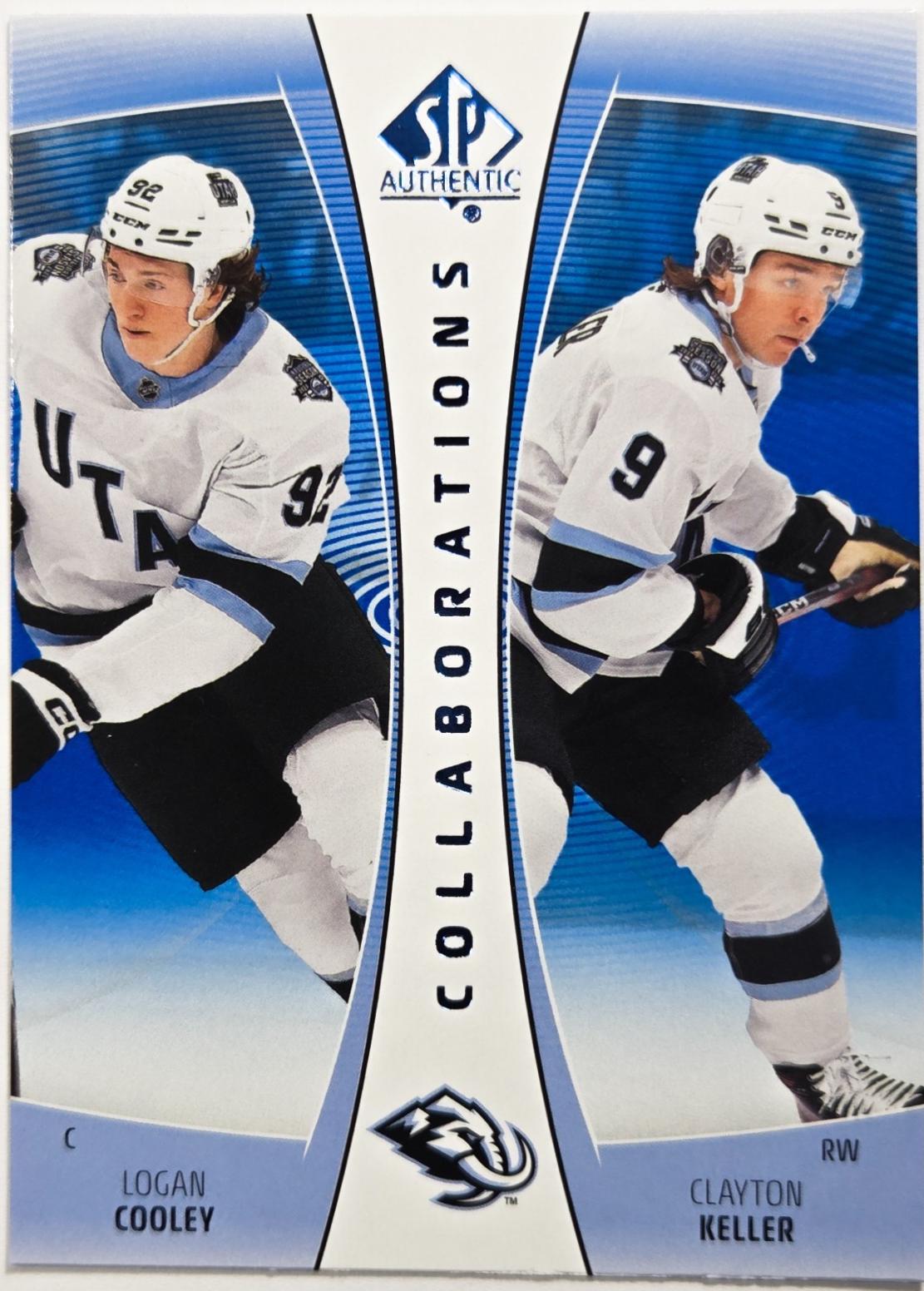 Logan Cooley / Clayton Keller [Blue] #CLB-21