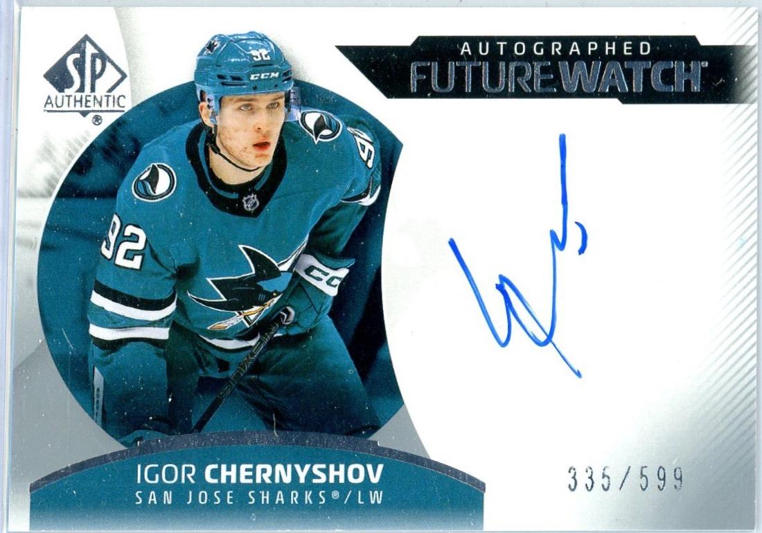 Igor Chernyshov [Horizontal Autograph] #FW-IC