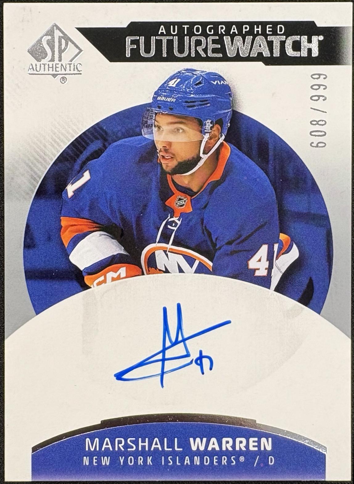 Marshall Warren [Horizontal Autograph] #FW-MW