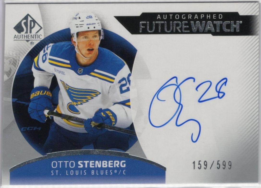Otto Stenberg [Horizontal Autograph] #FW-OS