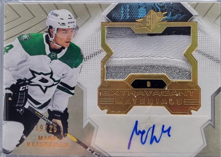 Miro Heiskanen [Premium Autograph] #EM-MH