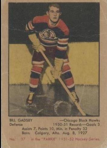 Bill Gadsby #37