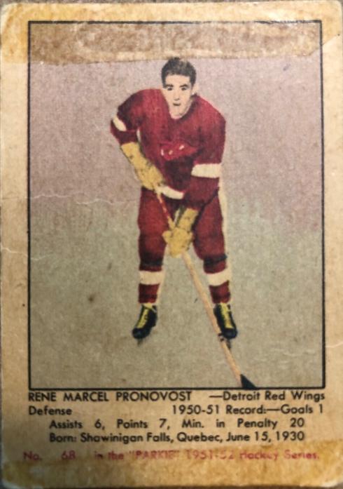 Marcel Pronovost #68
