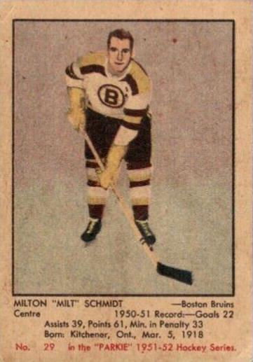 Milt Schmidt #29