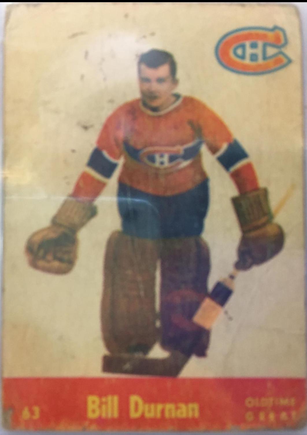 Bill Durnan #63