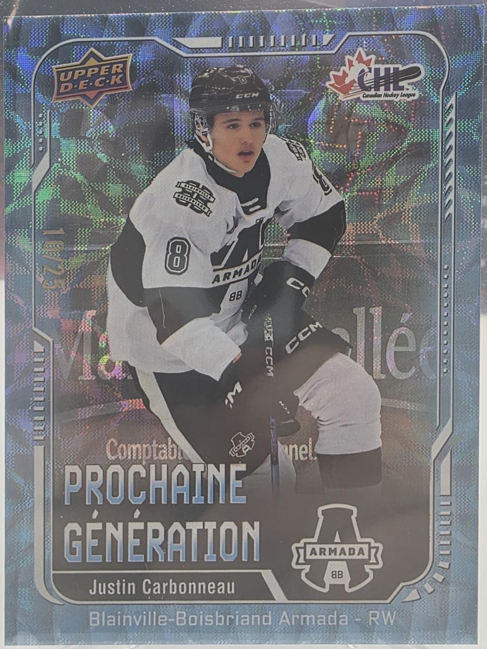 Justin Carbonneau [Blue] #PG-21