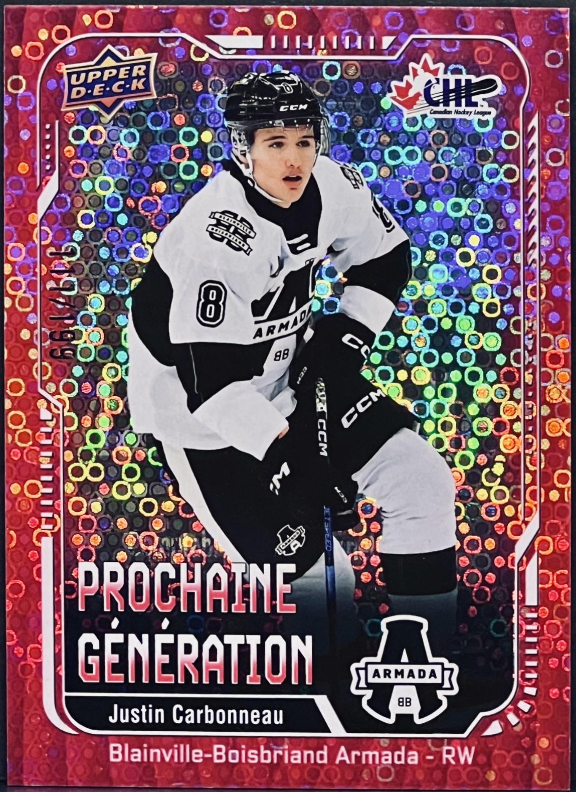 Justin Carbonneau [Red] #PG-21