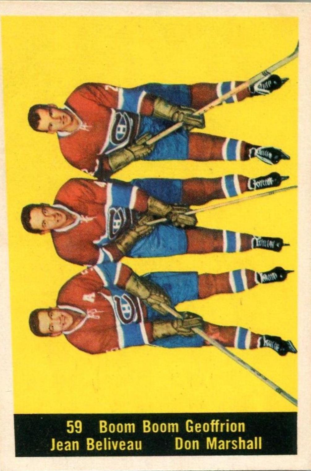 Boom Boom Geoffrion [J. Beliveau, D. Marshall] #59