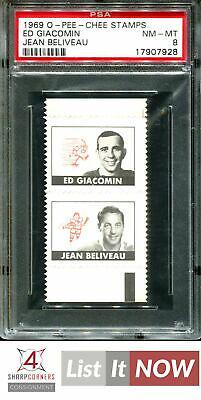 Jean Beliveau, Ed Giacomin