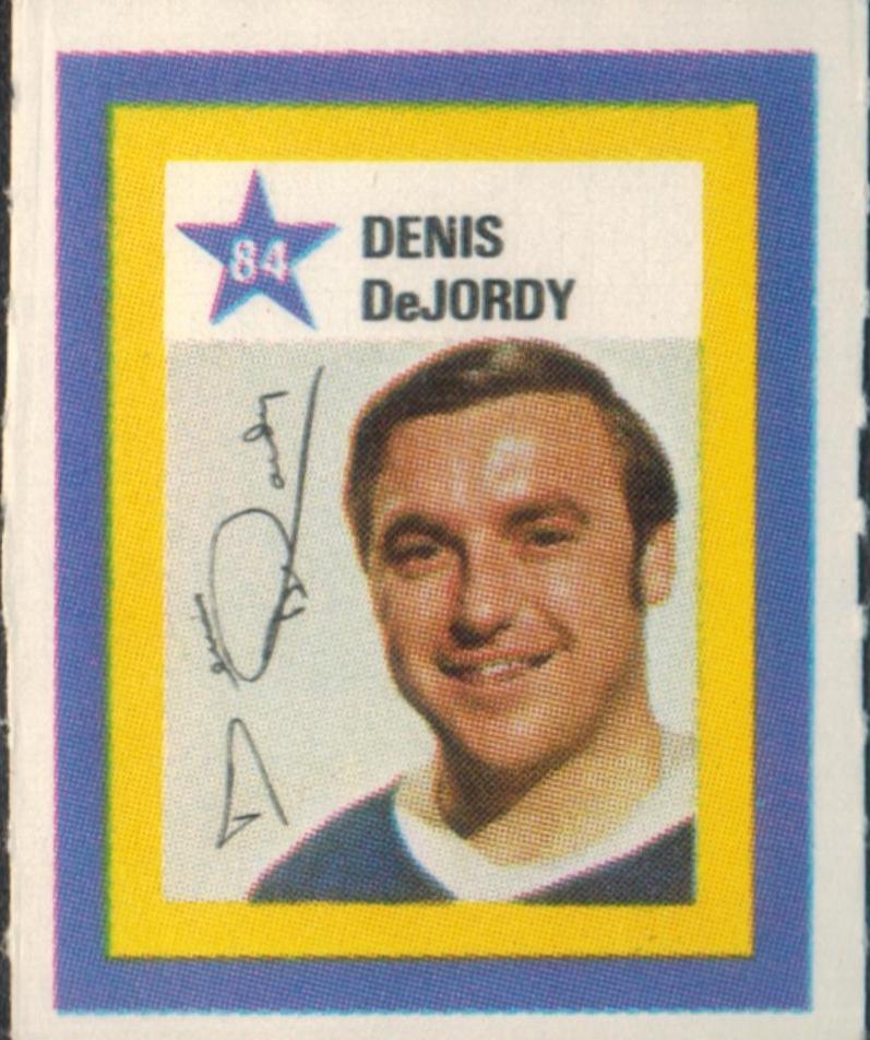 Denis DeJordy #84