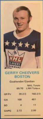 Gerry Cheevers