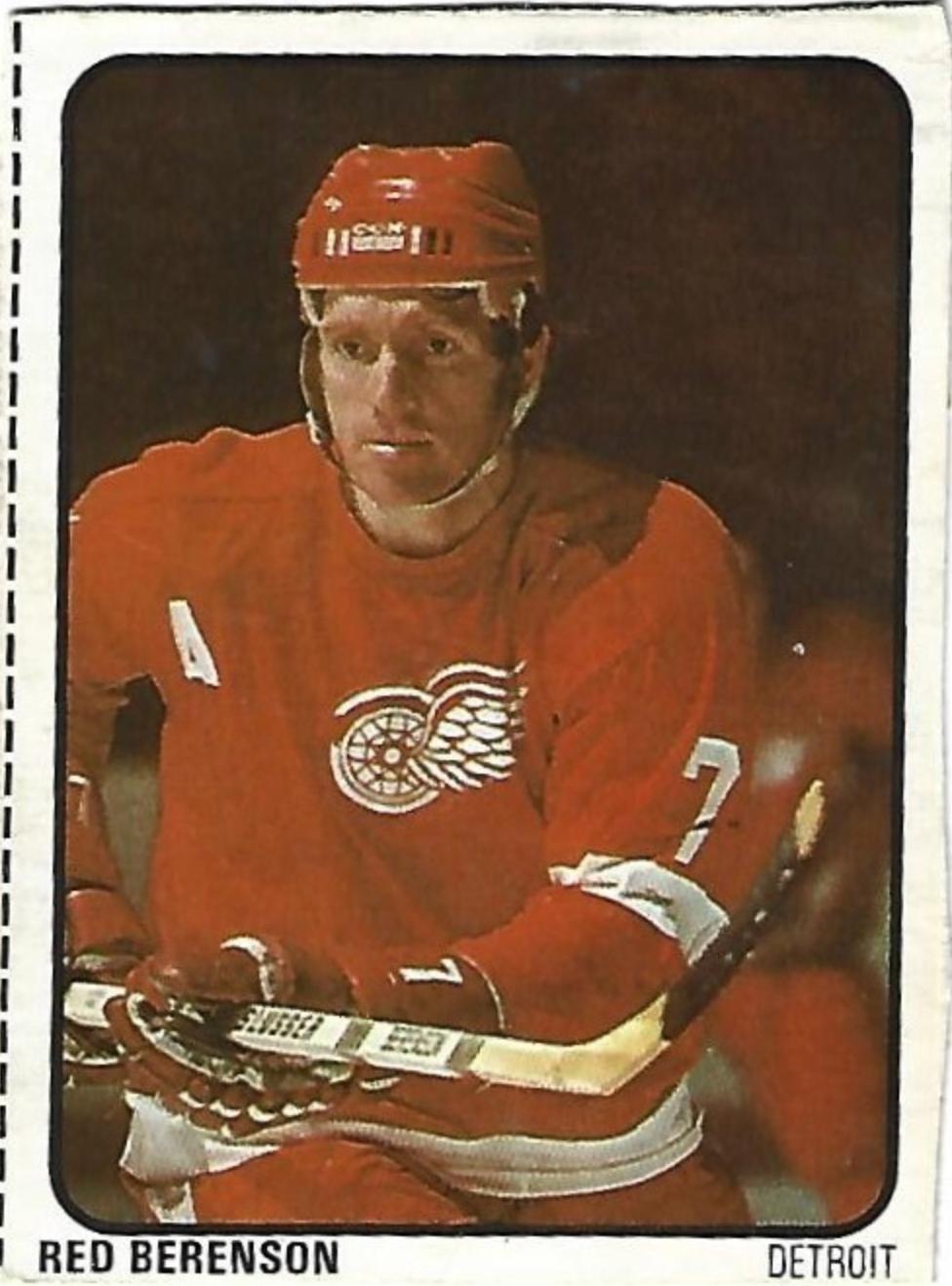 Red Berenson [Hand Cut] #25