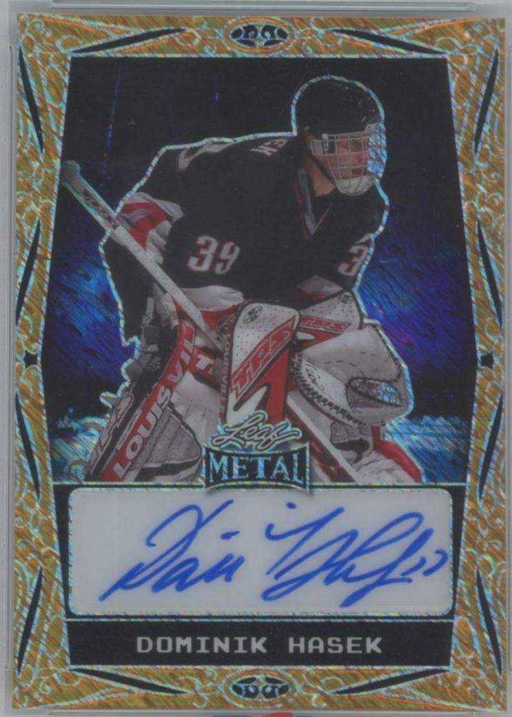 Dominik Hasek [Gold Diagonal Shimmer] #AI-DH2