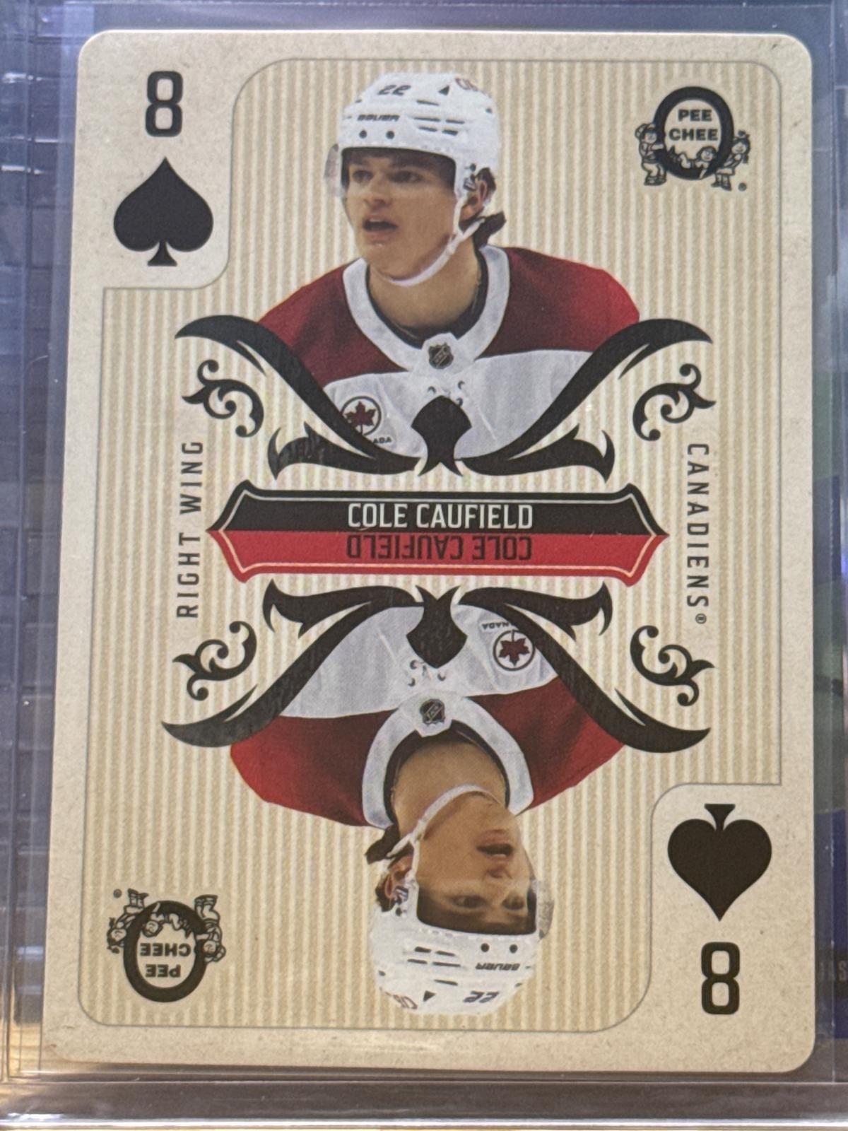 Cole Caufield #8-SPADES