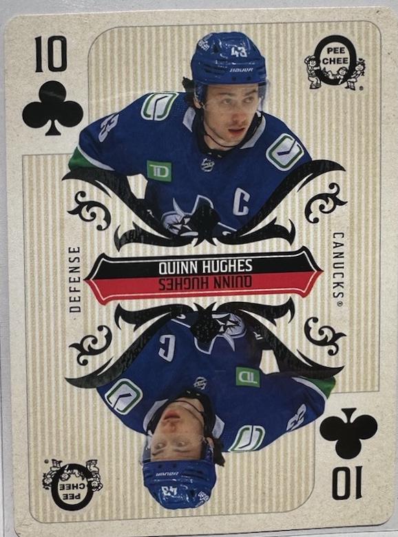 Quinn Hughes #10-CLUBS