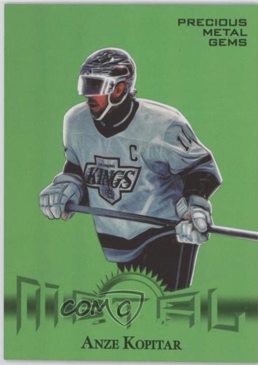 Anze Kopitar [Green Precious Metal Gems] #RT-11