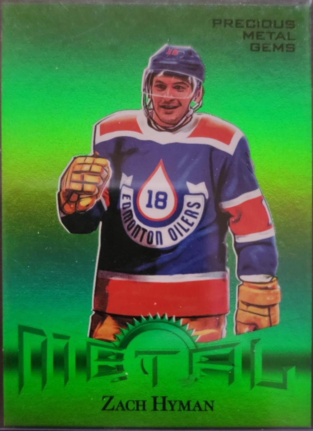 Zach Hyman [Green Precious Metal Gems] #RT-9
