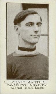 Sylvio Mantha #12