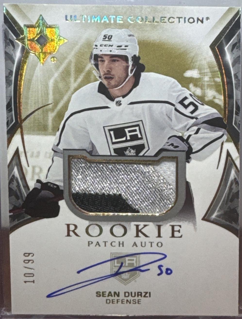 Sean Durzi [Patch Autograph] #162