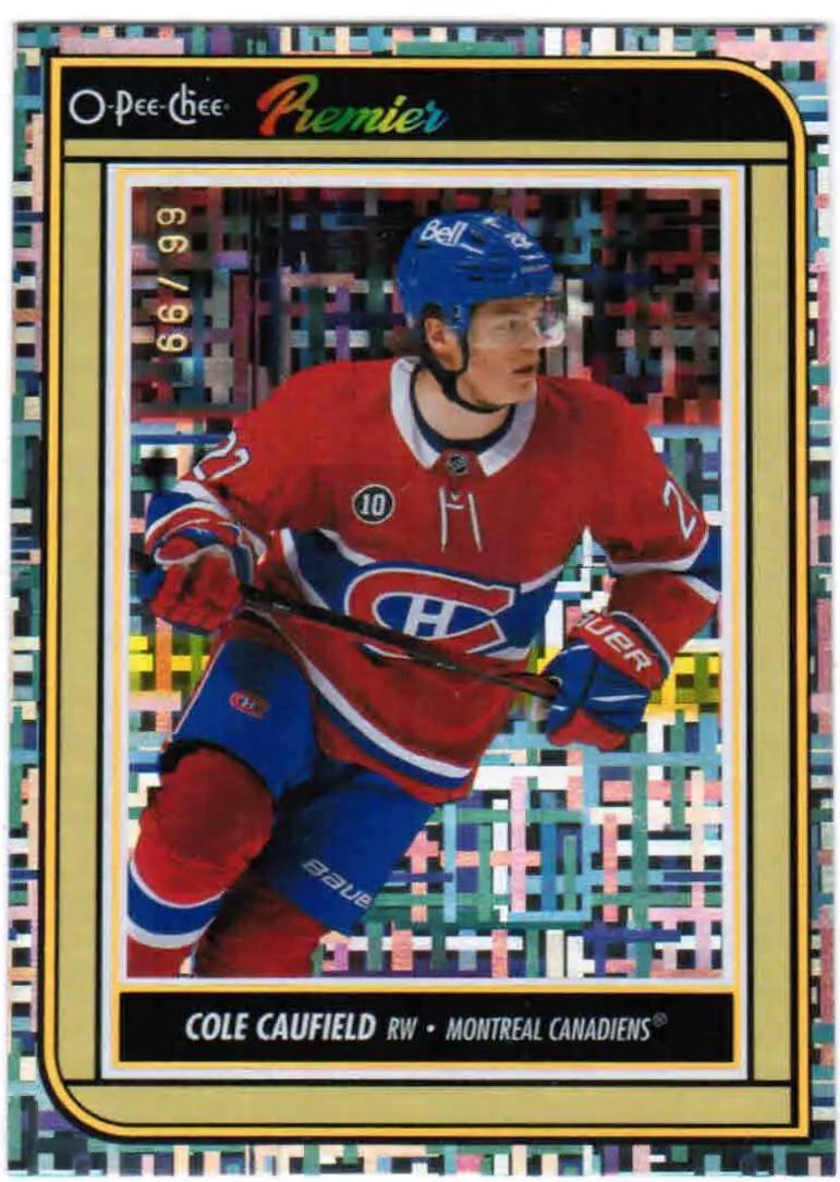Cole Caufield [Rainbow] #P-24