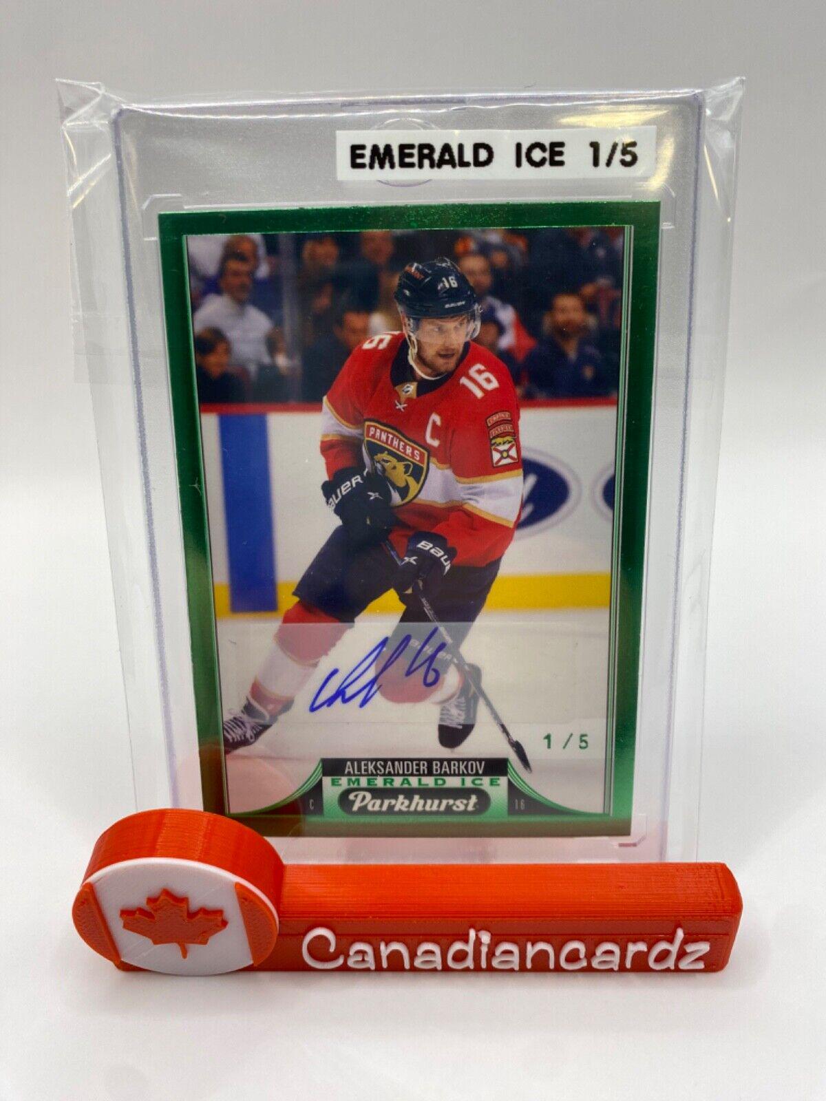 Aleksander Barkov [Emerald Ice Autograph Achievements] #222