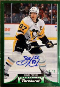 Sidney Crosby [Emerald Ice Autograph Achievements] #269