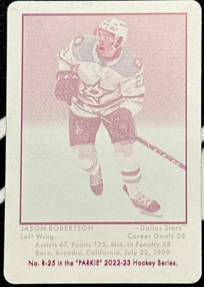 Jason Robertson [Printing Plate] #R-25