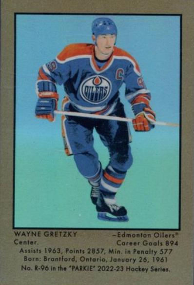 Wayne Gretzky [Gold Rainbow] #R-96