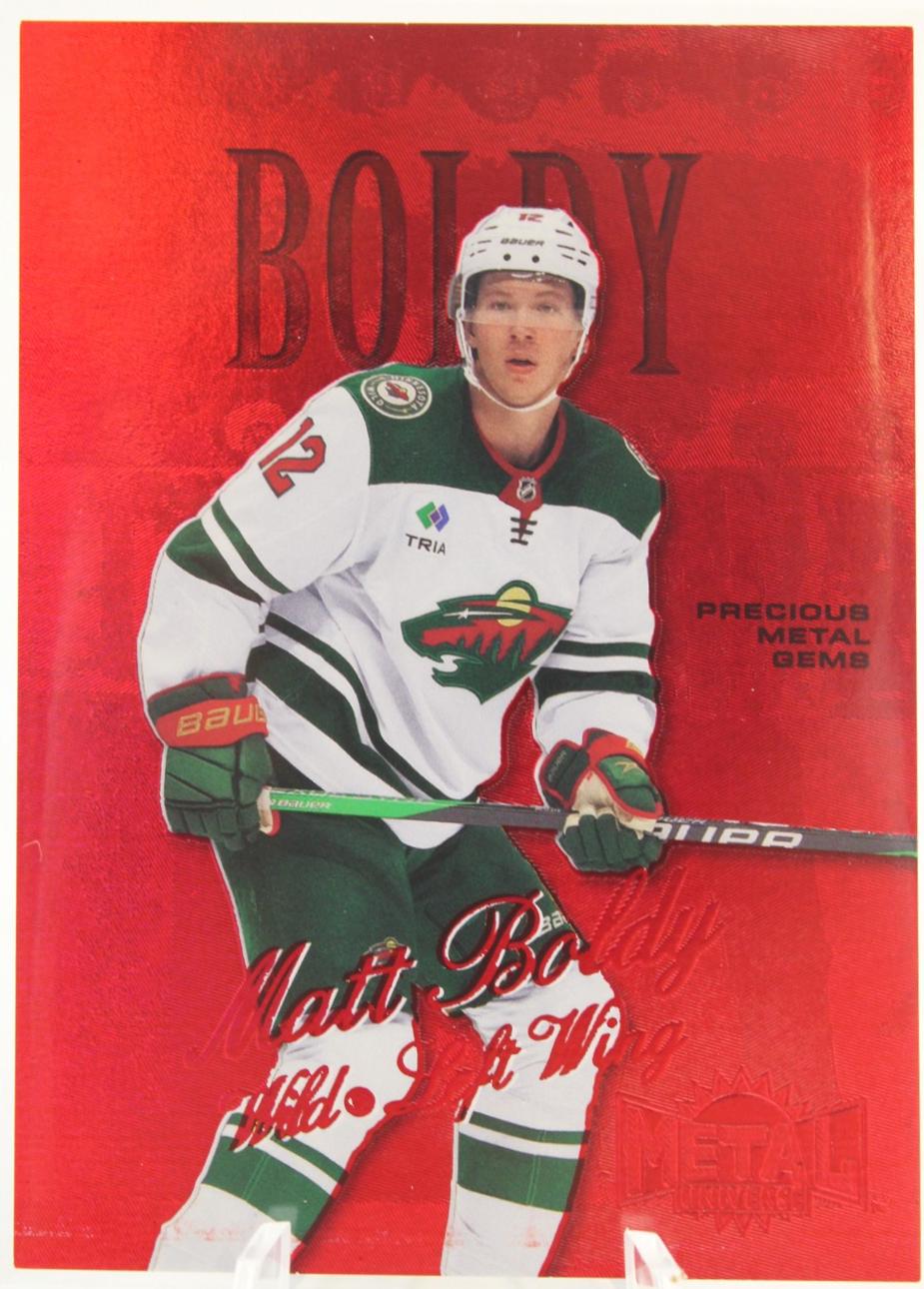 Matt Boldy [Precious Metal Gems Red] #R-3