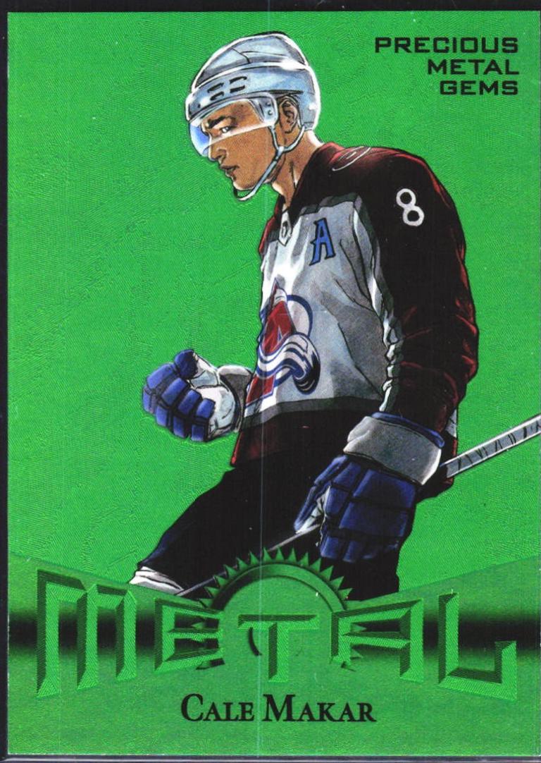 Cale Makar [Precious Metal Gems Green] #RT-17