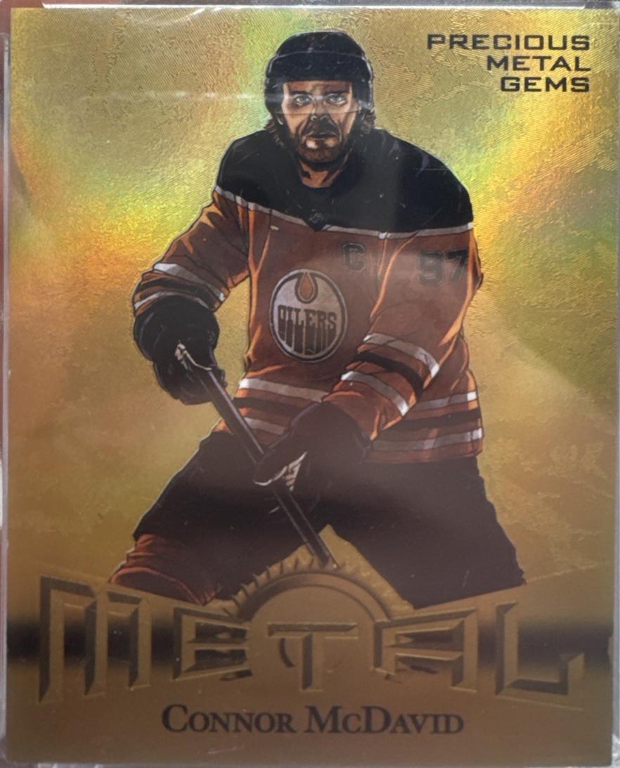 Connor McDavid [Precious Metal Gems Gold] #RT-1