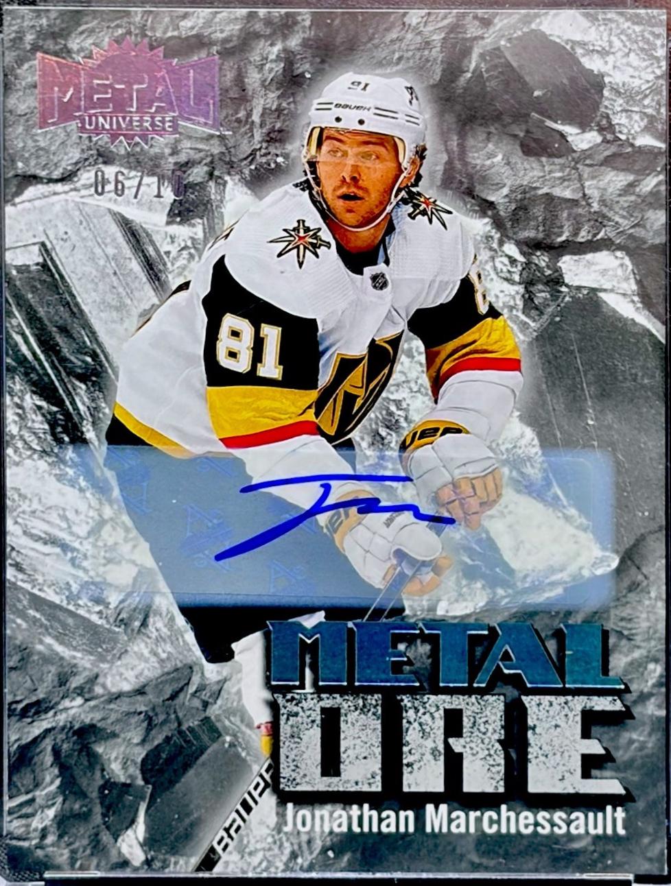 Jonathan Marchessault [Autograph] #MO-5