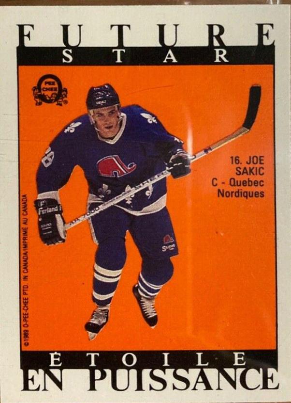 Joe Sakic, Mario Marois, Joe Sakic