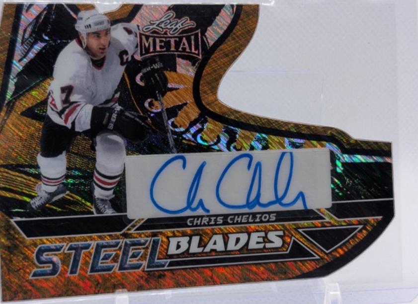 Chris Chelios [Shimmer Gold] #SB-CC1