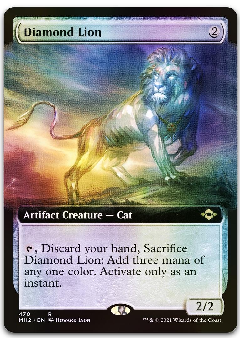 Diamond Lion [Extended Art Foil] #470