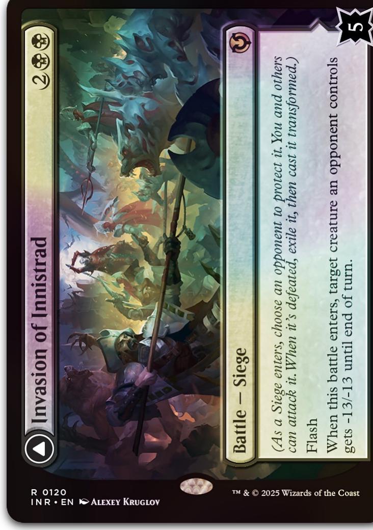 Invasion Of Innistrad // Deluge Of The Dead [Foil] #120