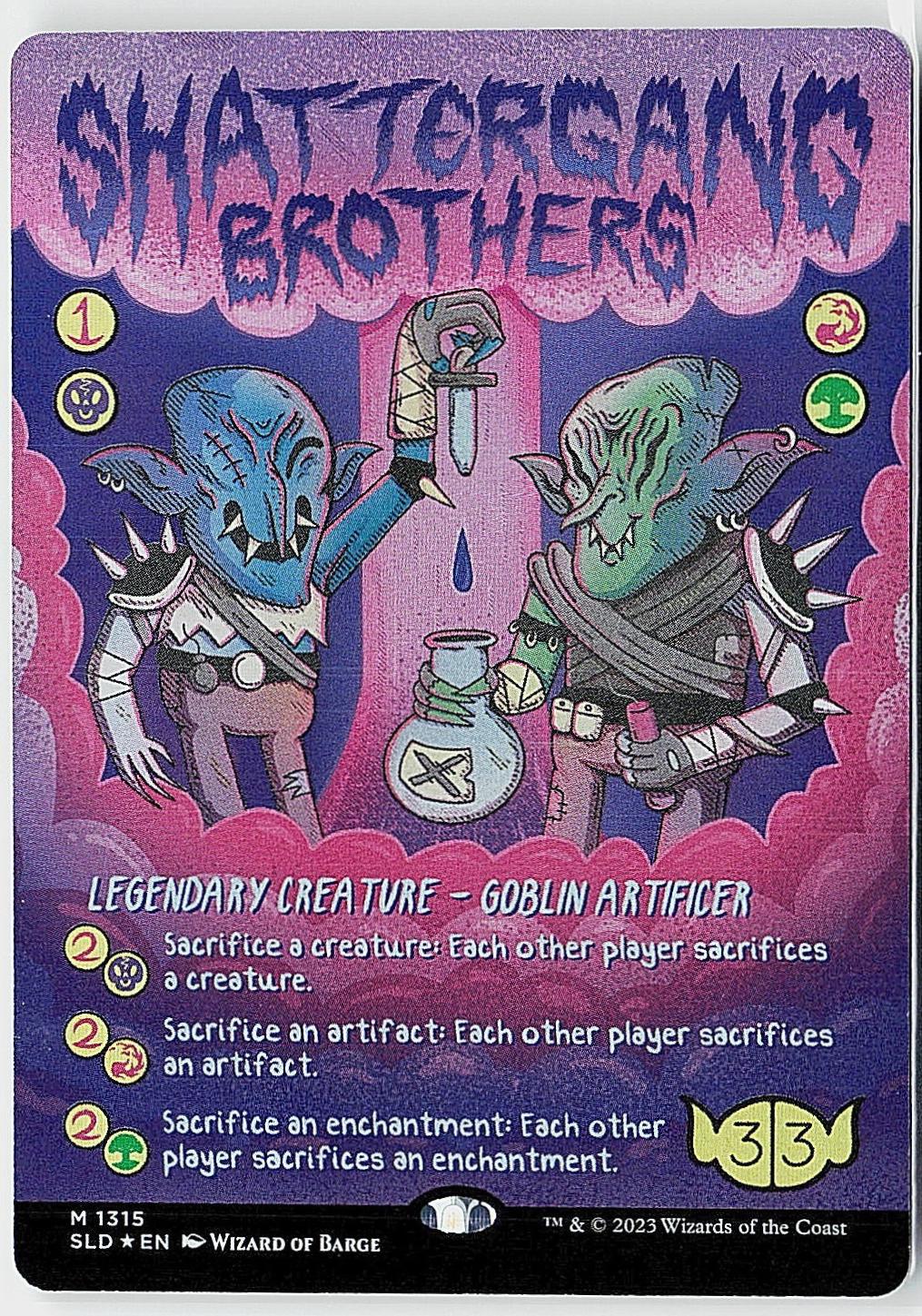 Shattergang Brothers [Rainbow Foil] #1315